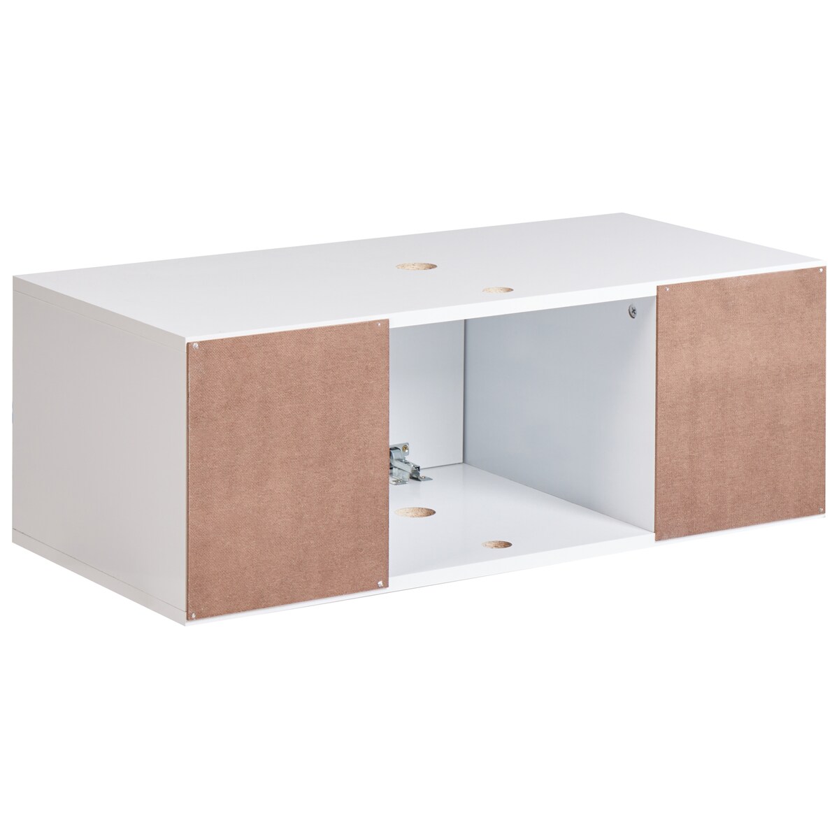 Szafka łazienkowa wisząca pod umywalkę CASCAVEL 80 cm Biały