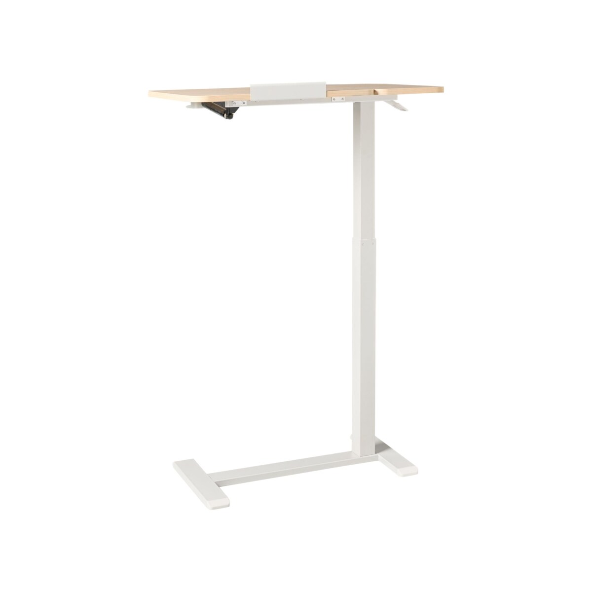 Regulowany stolik pod laptopa SCHOLA Jasny brąz/ biały 70 cm 40 cm