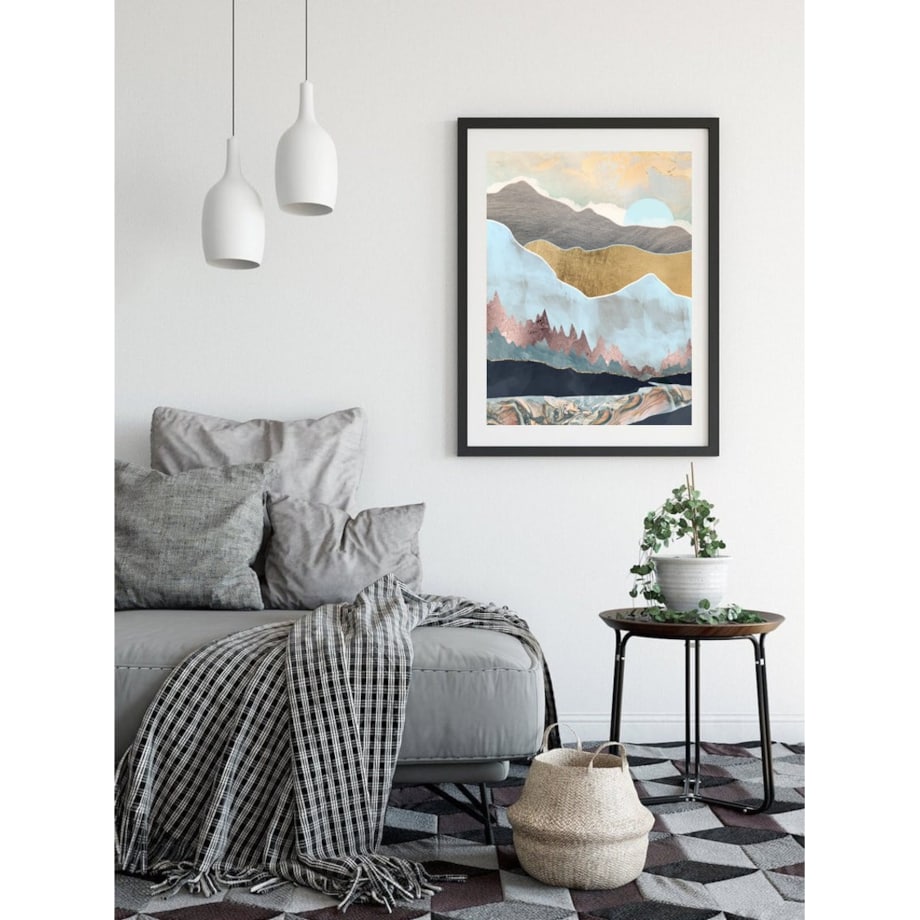 Poster Story, Plakat, Obraz - Abstrakcyjne Góry No2, wymiary 70 x 100 cm