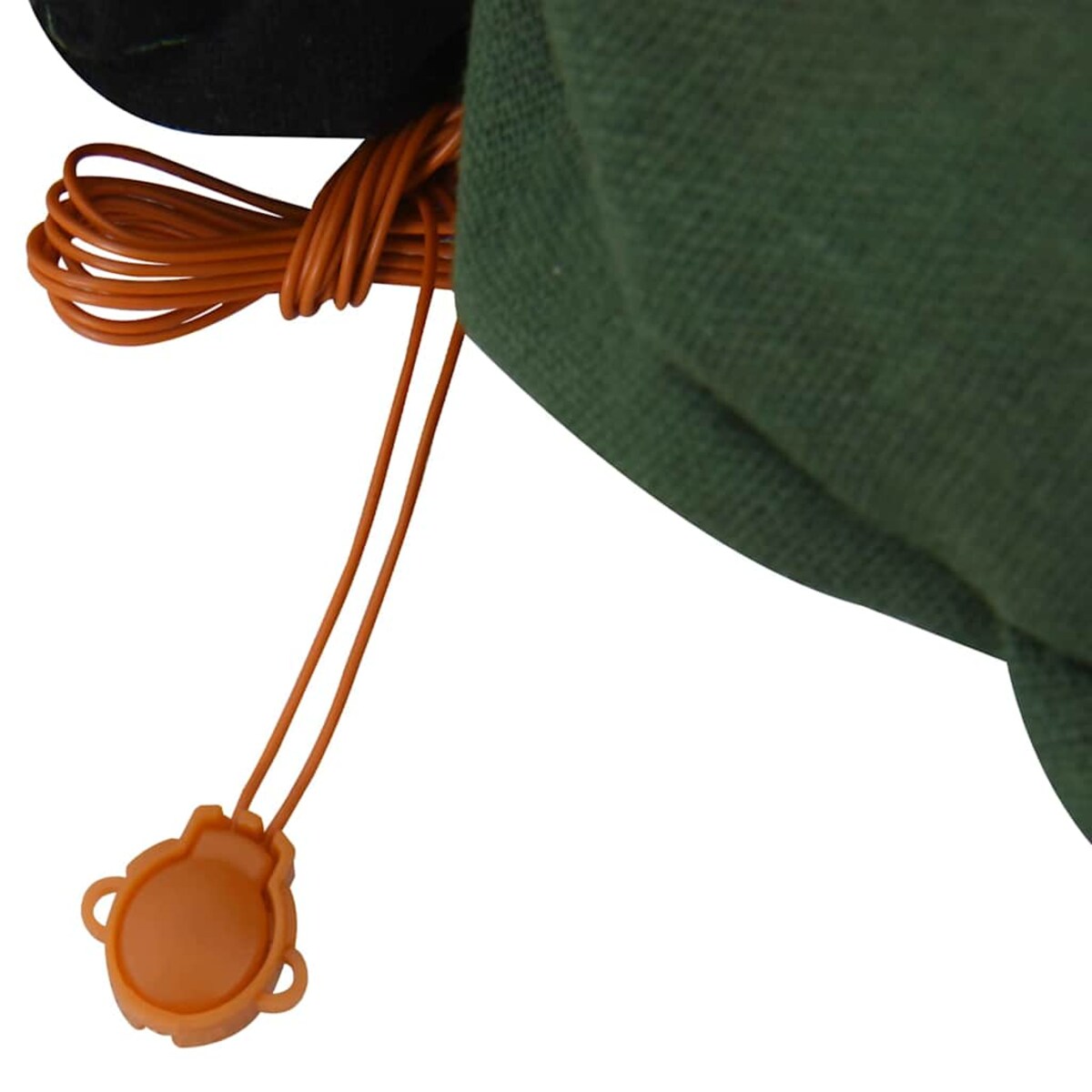 vidaXL Halloween Chodzące Zombie Zielony 112 x 25.5 x 21.5 cm