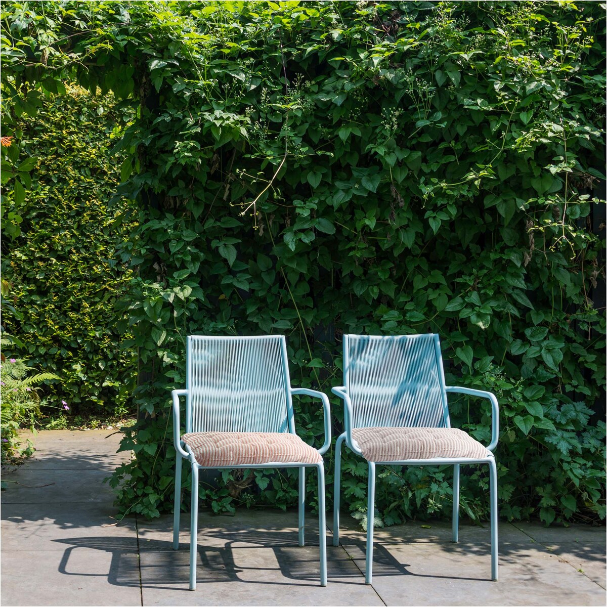 Poduszka Na Krzesło Ogrodowe Do Domu Na Taras 40X40 Cm Brązowe