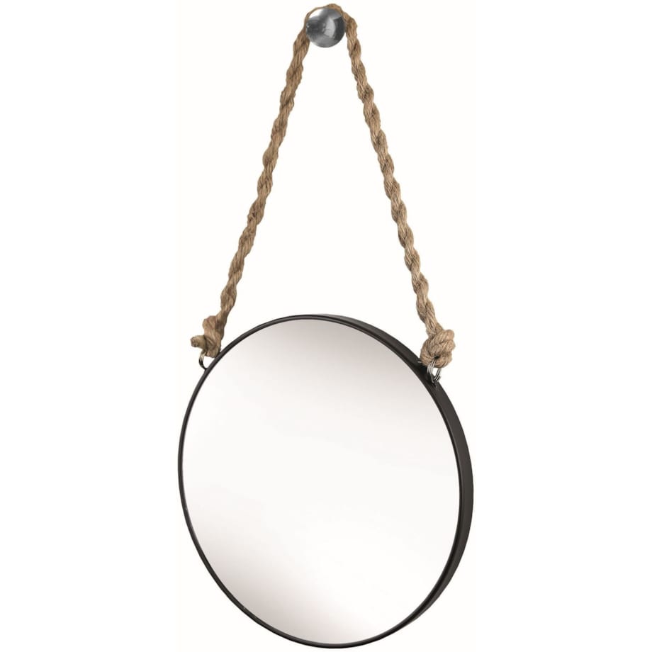 Kleine Wolke Rope Lusterko kosmetyczne czarny