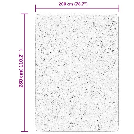 vidaXL Dywan ARBIZU do pomieszczeń i na zewnątrz, vintage, 200x280 cm