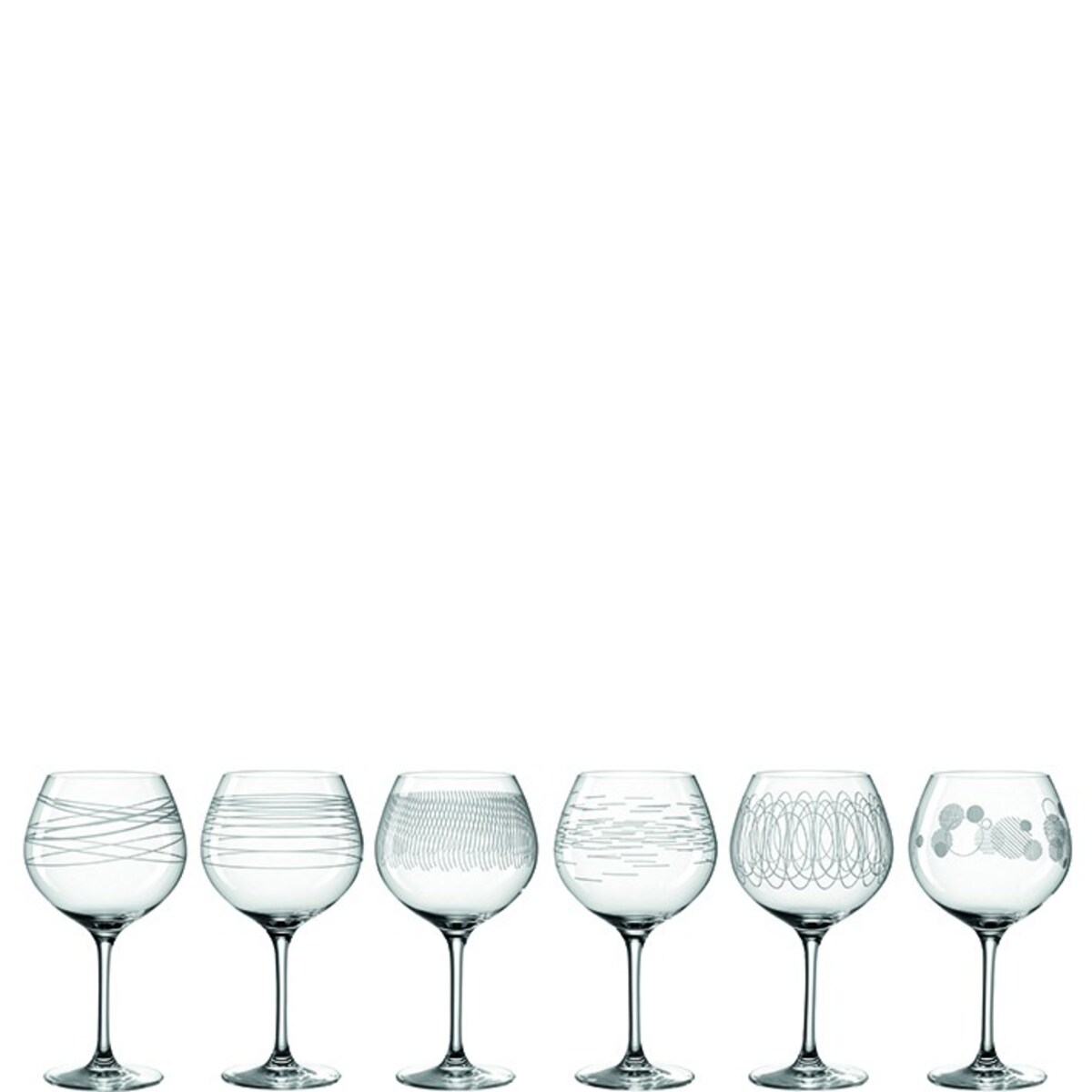 Leonardo - Zestaw 6 kieliszków do wina burgund 630ml CASELLA