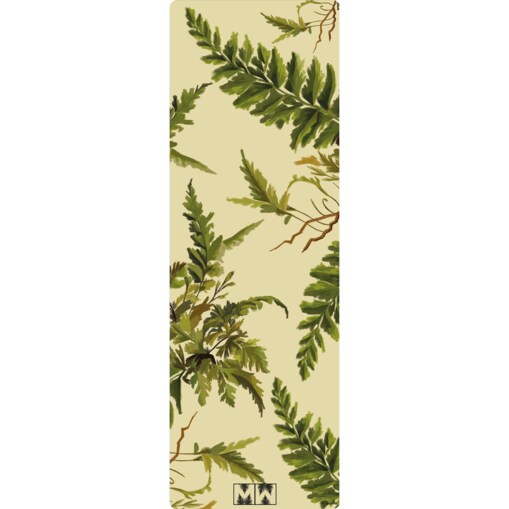 Mata do jogi z kauczuku z warstwą mikrofibry 4mm, wzór AGRIA