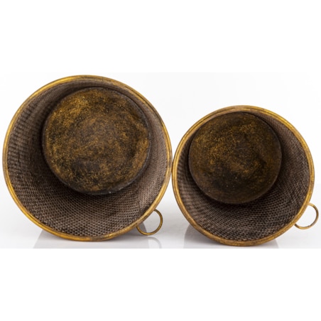 Osłonka metalowa 2 szt. 26x31 i 23x26 cm UMMER