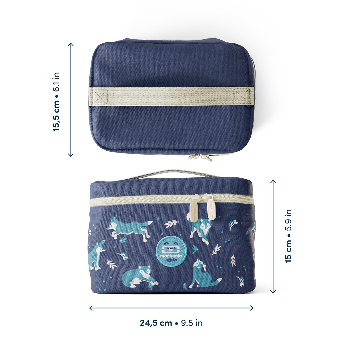 Monbento Frosty torba termiczna na lunch 5L Wolf