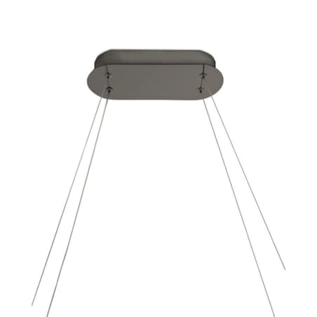 Lampa wisząca ANILLO 120 czarny chrom