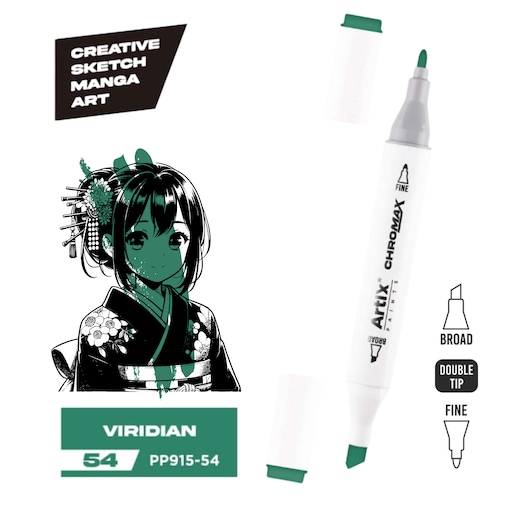 dwustronny marker kreatywny artix pp915-54 viridian