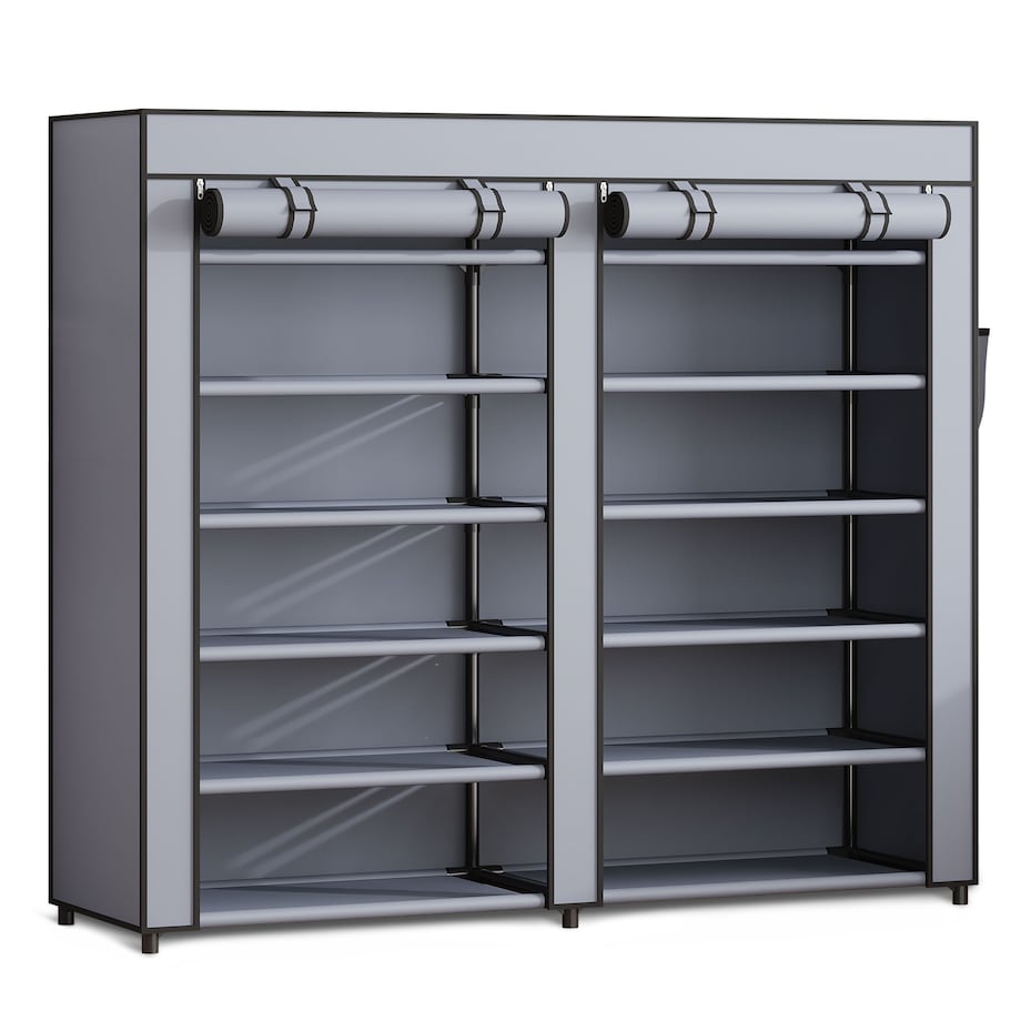 Szafka regał na buty tekstylna materiałowa 12 półek Massido