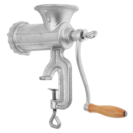 Maszynka żeliwna do mielenia mięsa #10 + akcesoria KINGHOFF