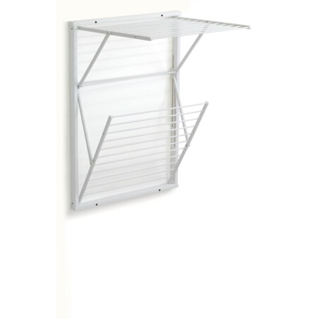 ARREDAMENTI KORAL Naścienna suszarka na pranie - 98 x 69 cm, Biały