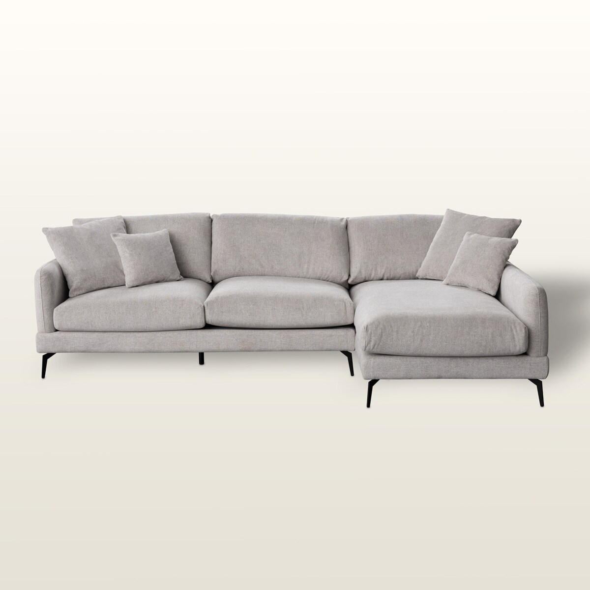 Sofa Odense grey, 290x95x90 cm