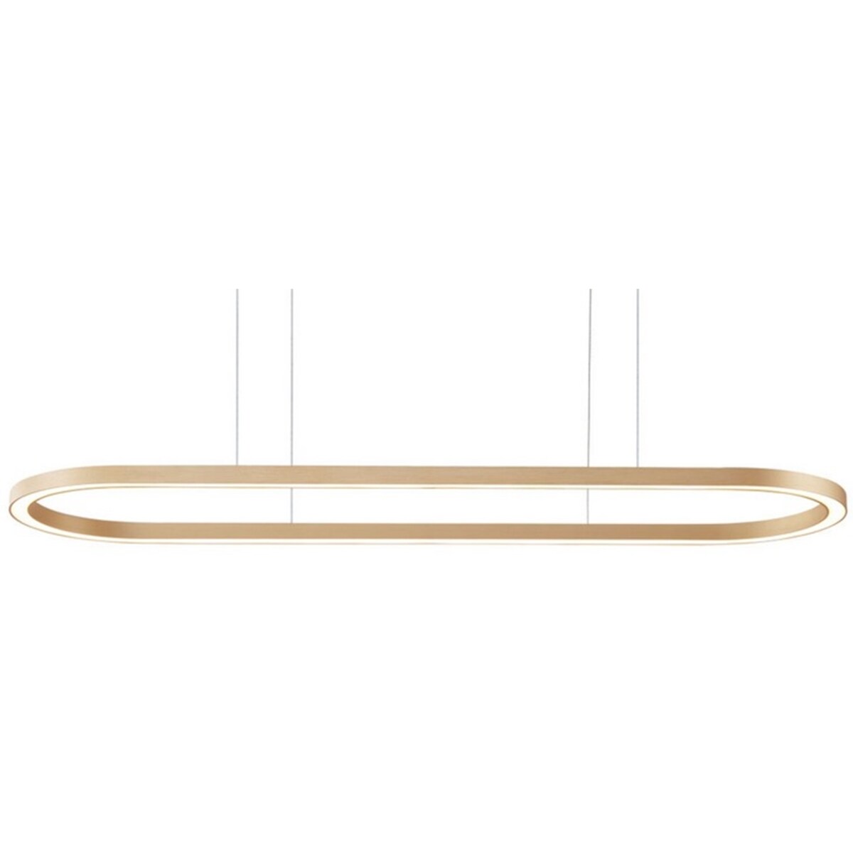 Lampa ledowa wisząca Elena AZ5058 60W nowoczesna złota