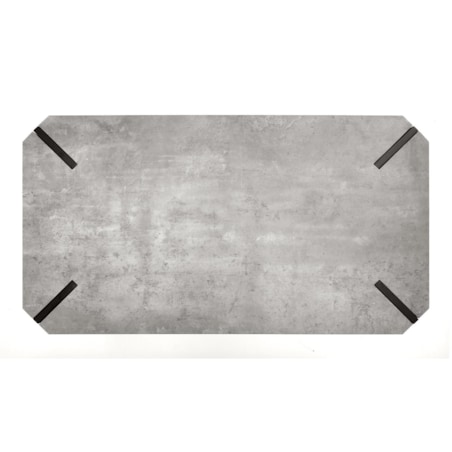 STOLIK KAWOWY Lofty IMITACJA BETONU Z MDF 110x60x42 cm