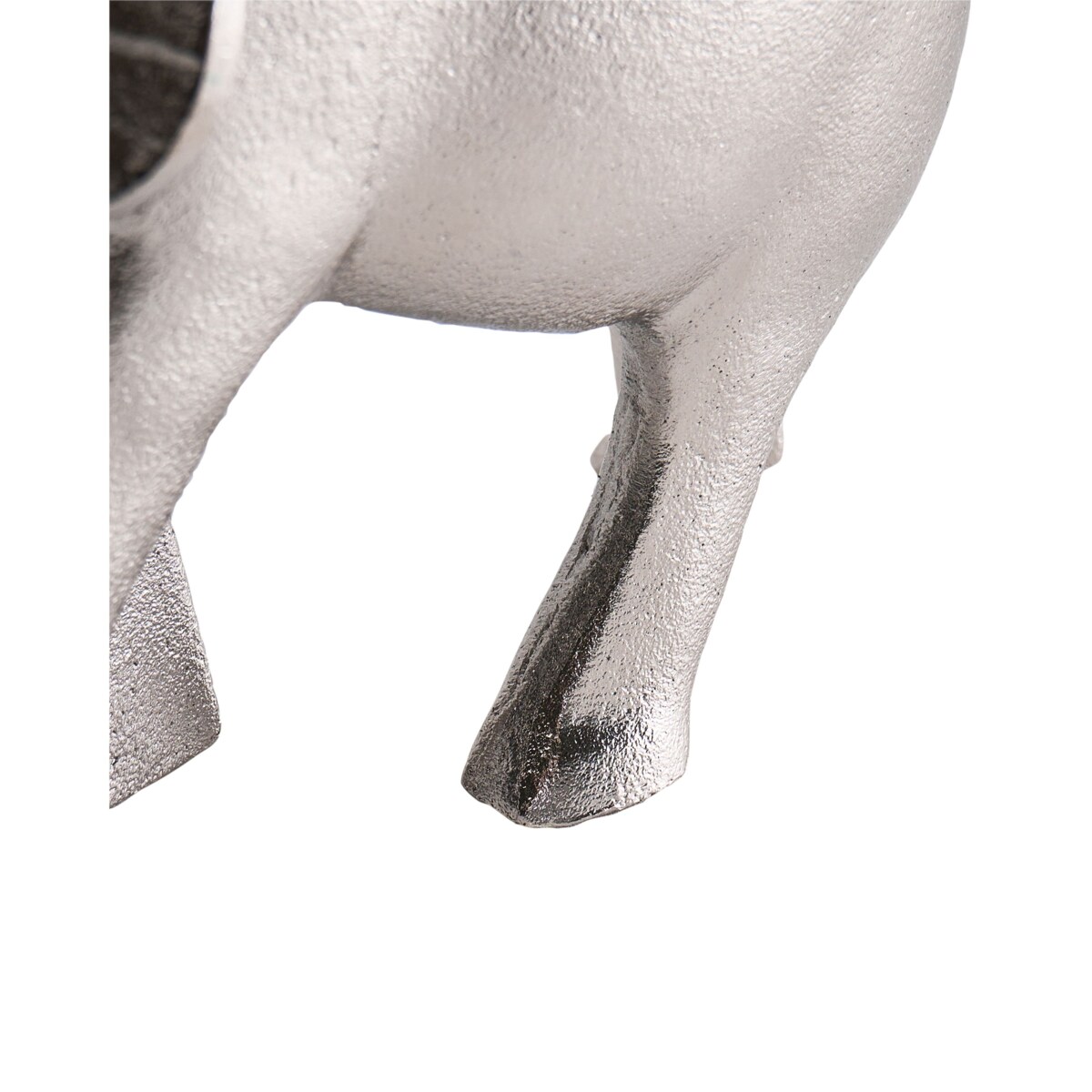 Figurka dekoracyjna Słoń MIOGOST Metal Srebrny