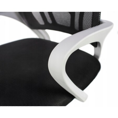 Krzesło biurowe profilowane SMART czarne