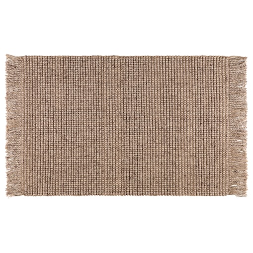 Dywan SYKLI 60 × 90 cm – ręcznie tkany z materiałów z recyklingu