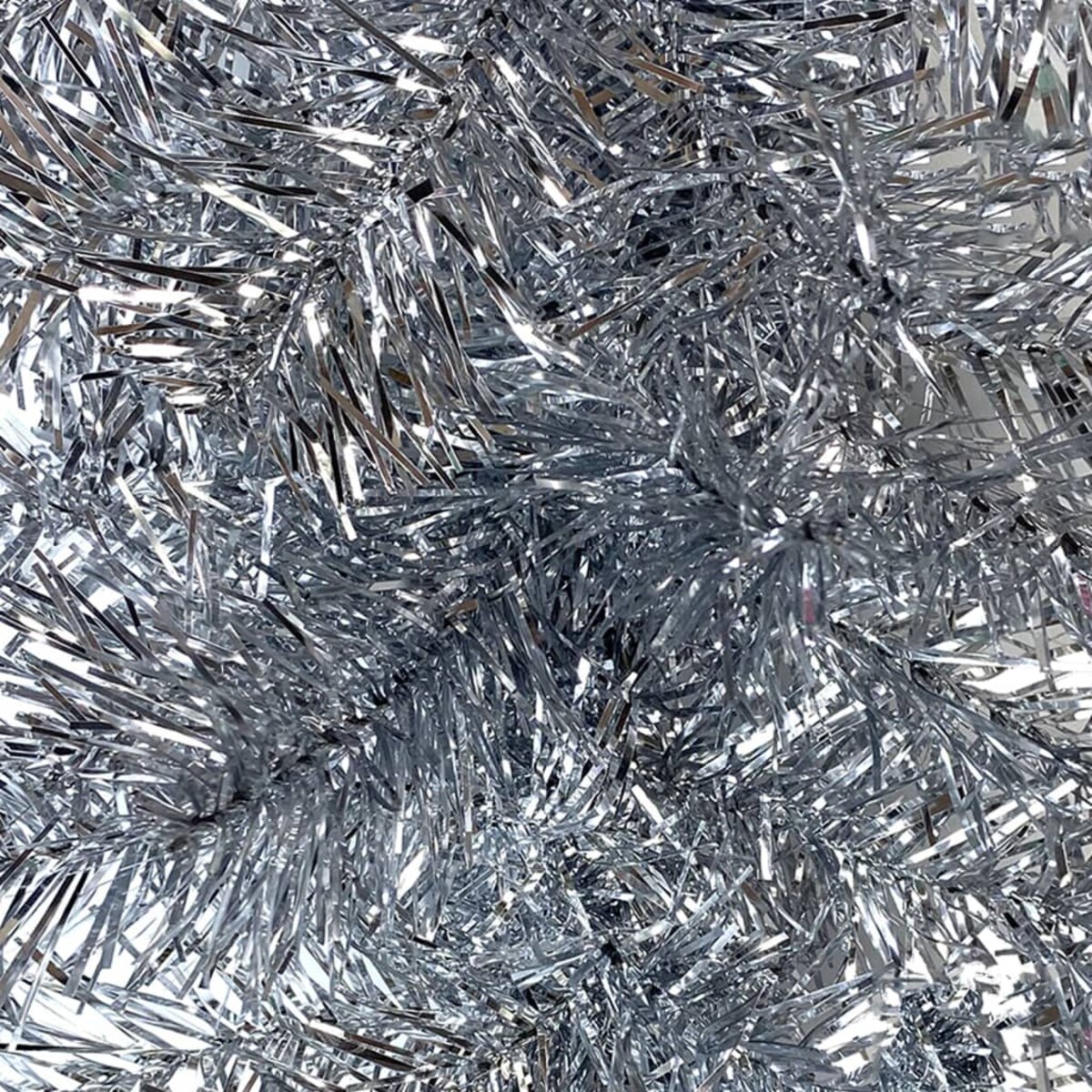 vidaXL Girlanda świąteczna z lampkami LED, 10 m, srebrna