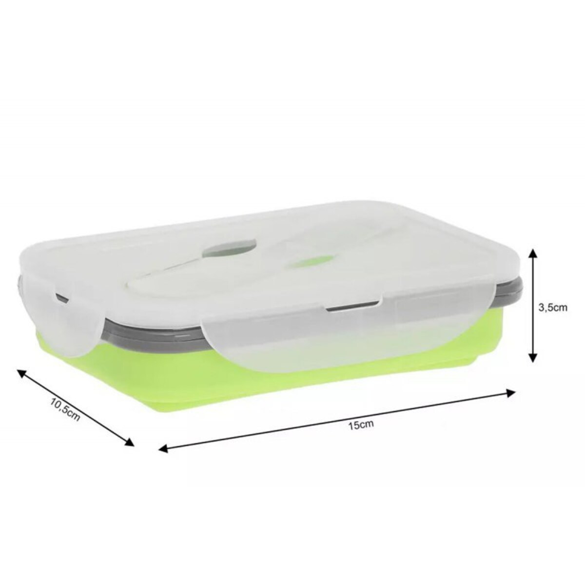 Silikonowy Składany Lunch Box Klausberg Kb-7021