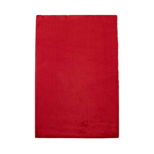 Dywanik łazienkowy Rabbit Czerwony Futro Królika Topila Maty antypoślizgowy 120x170