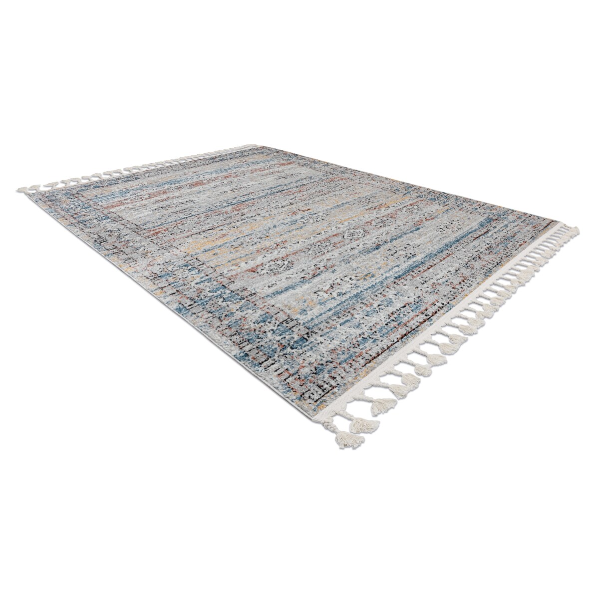 Dywan nowoczesny BELLE BN25A beż / niebieski 160x220 cm