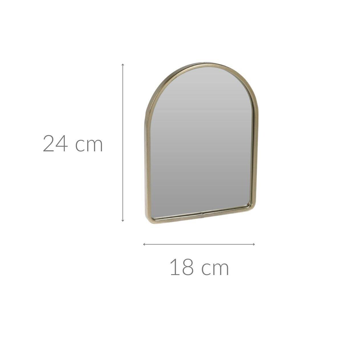 Lustro dekoracyjne CHAMPAGNE, 18 x 24 cm