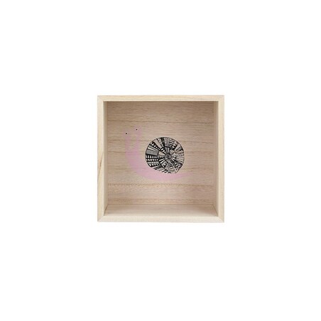 Półka Box pink 18cm, 18x16x18cm