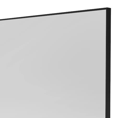 Lustro wiszące w czarnej ramie 70x200 cm