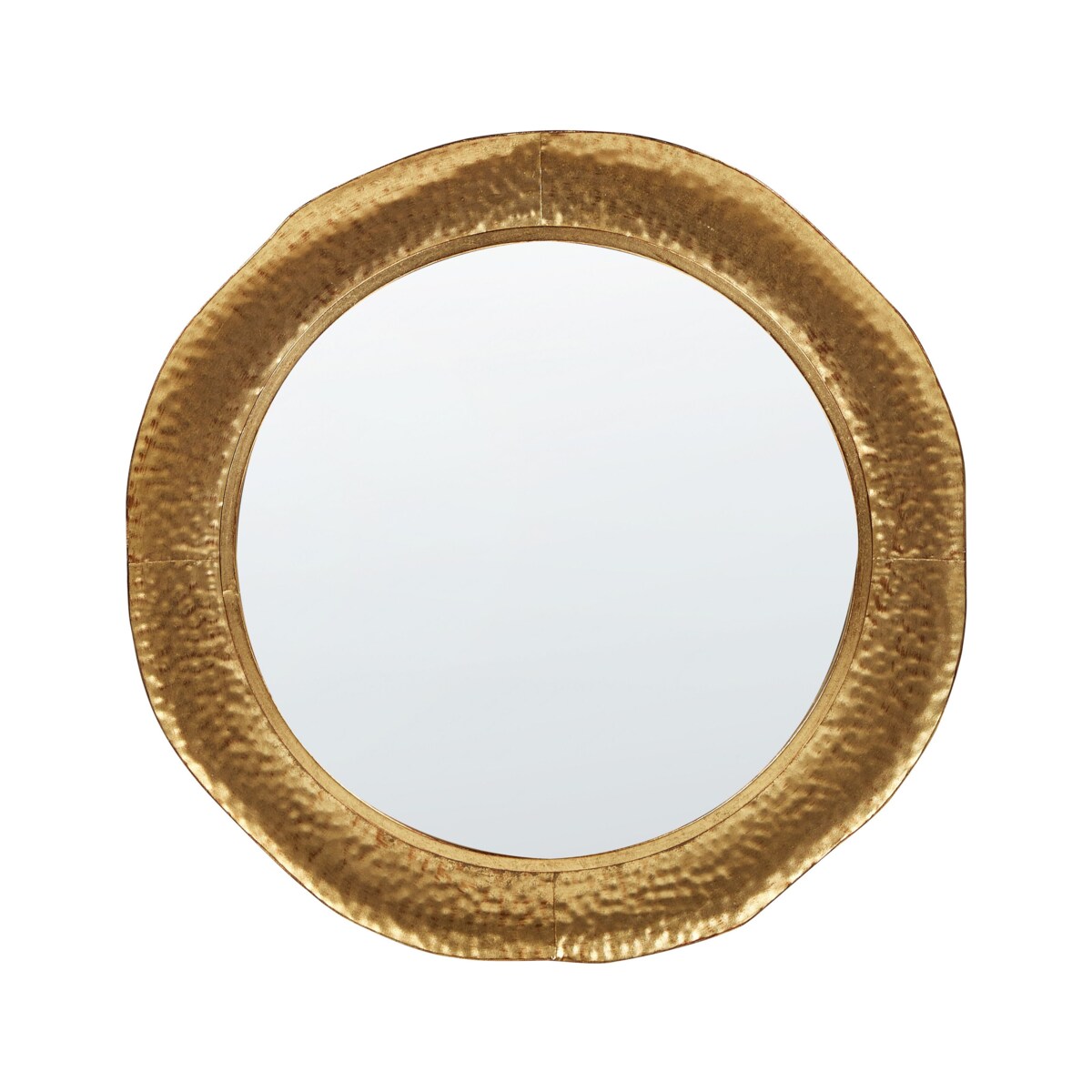 Metal Lustro ścienne 78 cm Złoty MERCY