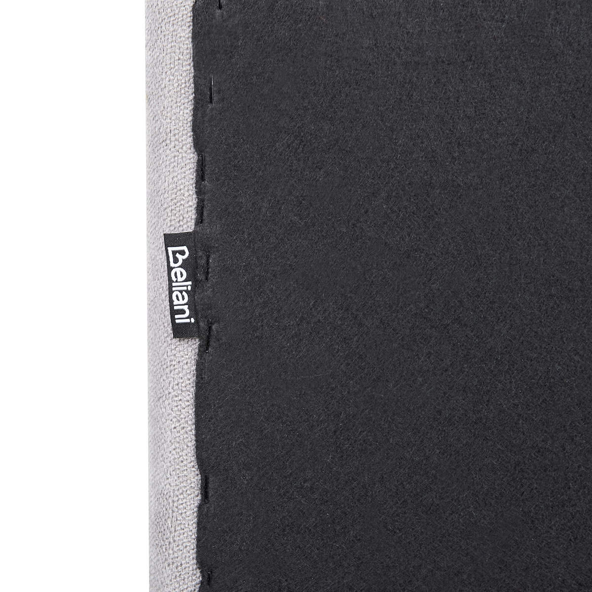 Łóżko Szenil TALENCE 180 x 200 cm Jasnoszary