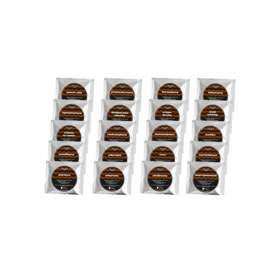 PREZENT UPOMINEK NA DZIEŃ TATY OJCA ZESTAW 20 KAW SMAKOWYCH DLA TEŚCIA