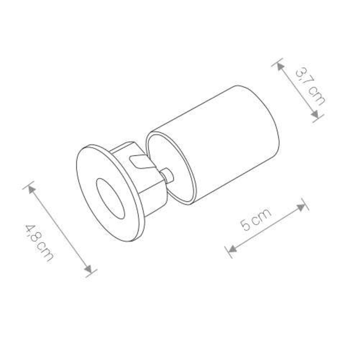 Lampa punktowa 9103 OIA LED Biały Nowodvorski