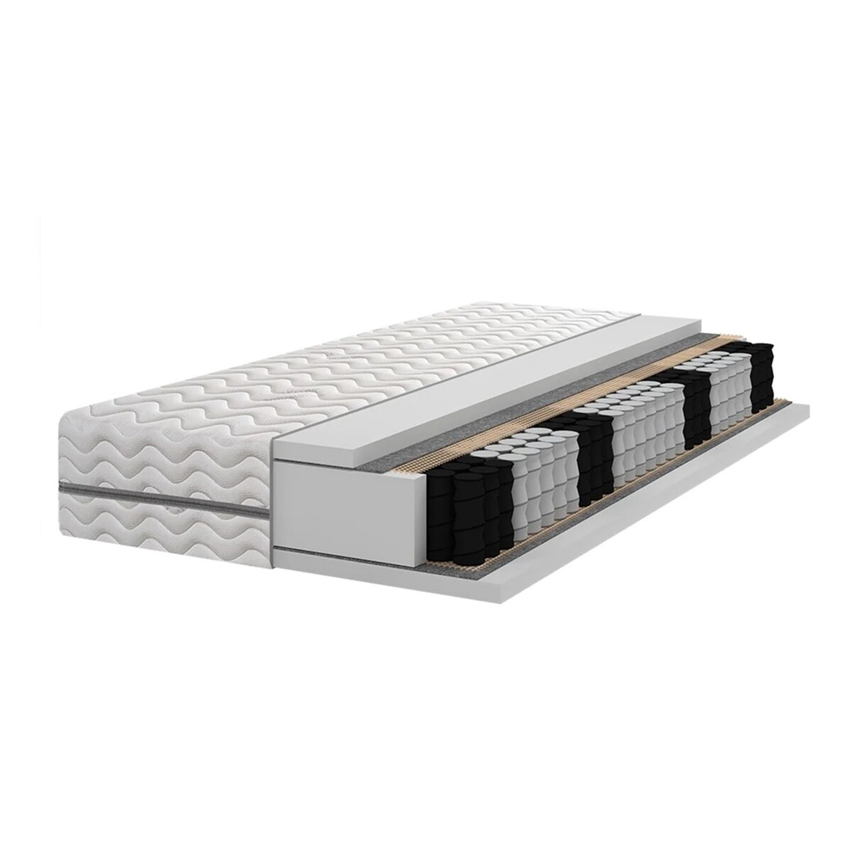 Materac pocket 7 stref H3 - 19/20 - 90x200 cm