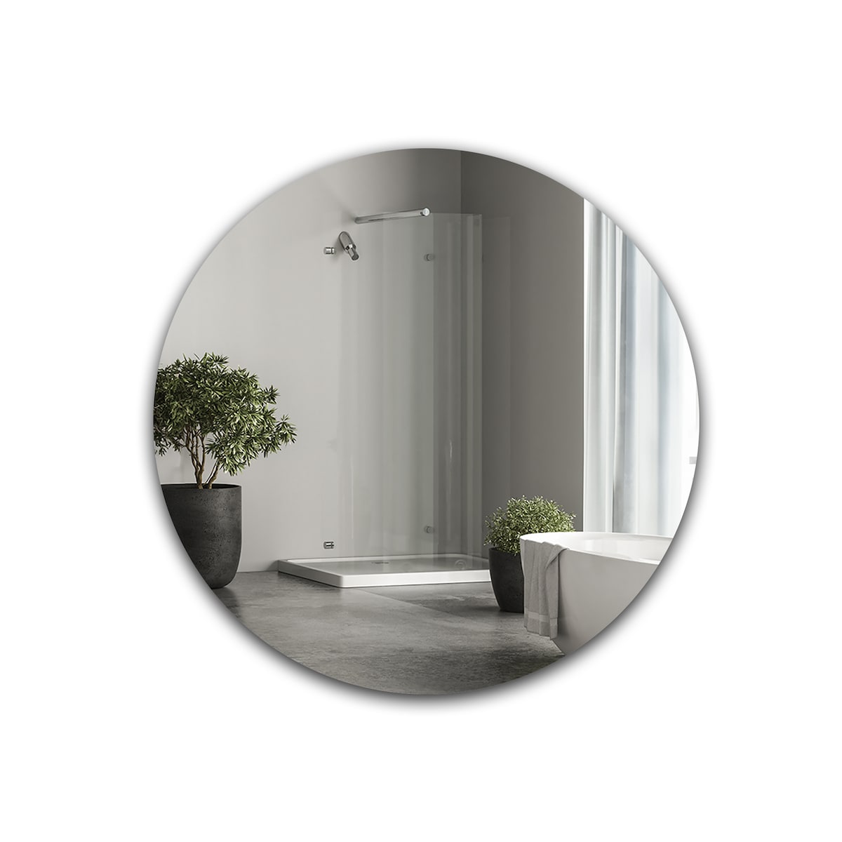 Lustro okrągłe KOŁO fi 150