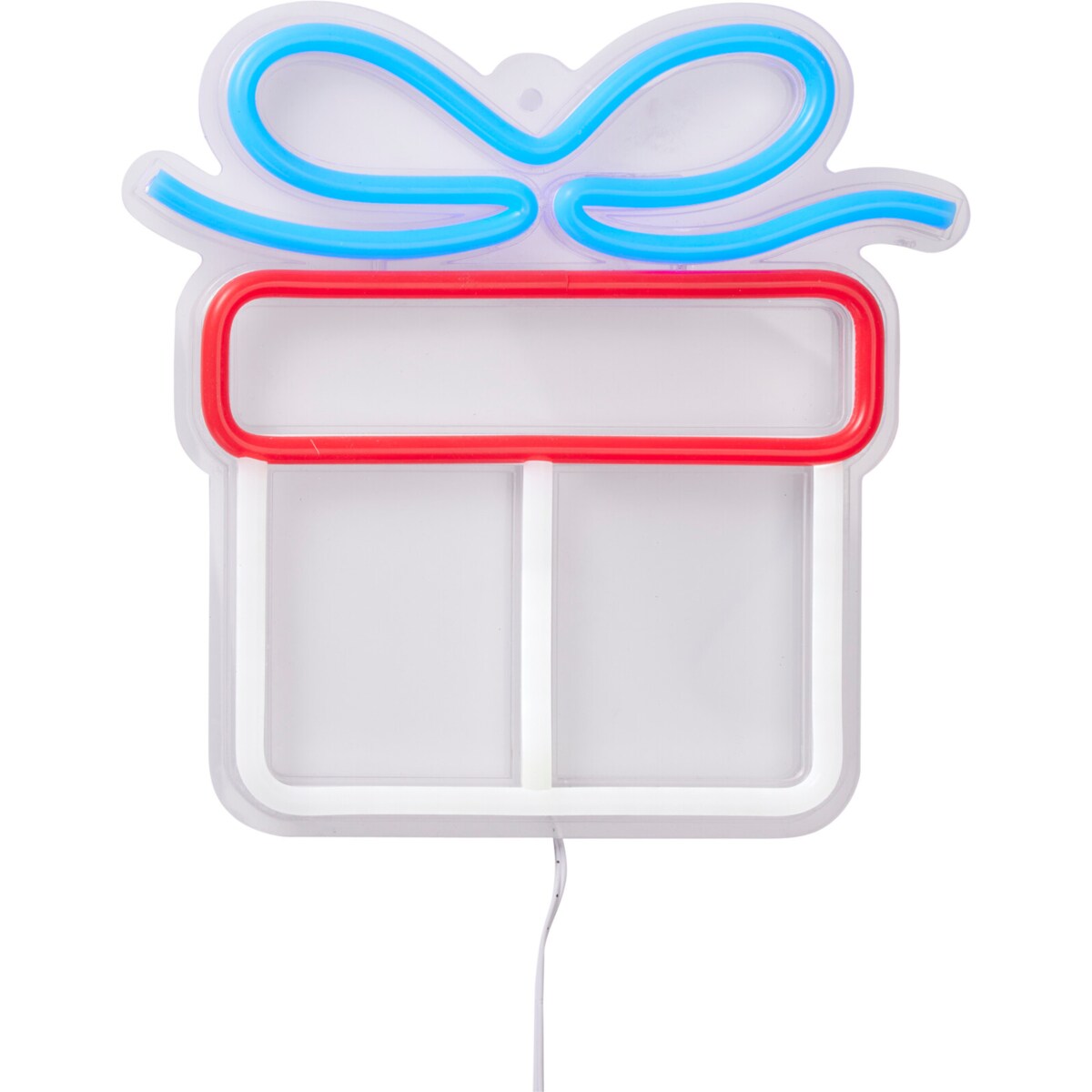 Świąteczny neon na ścianę, LED, 23 x 22 cm