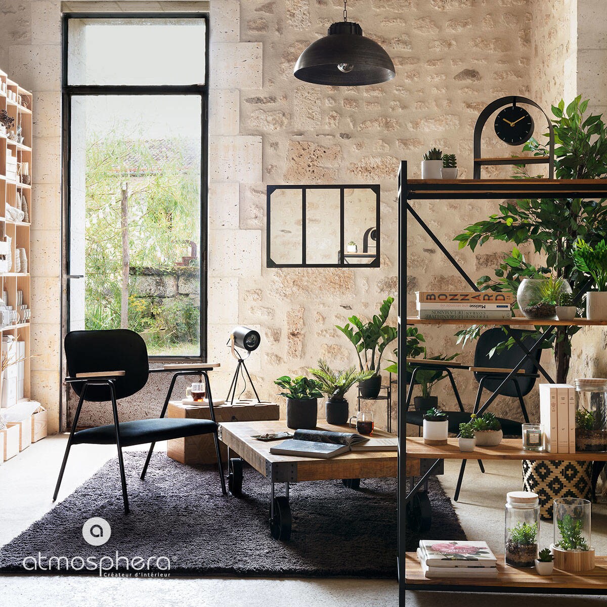 Lampka stołowa na statywie BIL