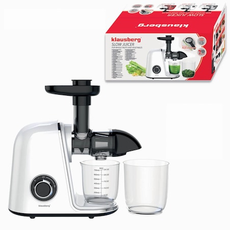 Sokowirówka wolnoobrotowa 150W do owoców i warzyw COLD PRESS KLAUSBERG KB-7869