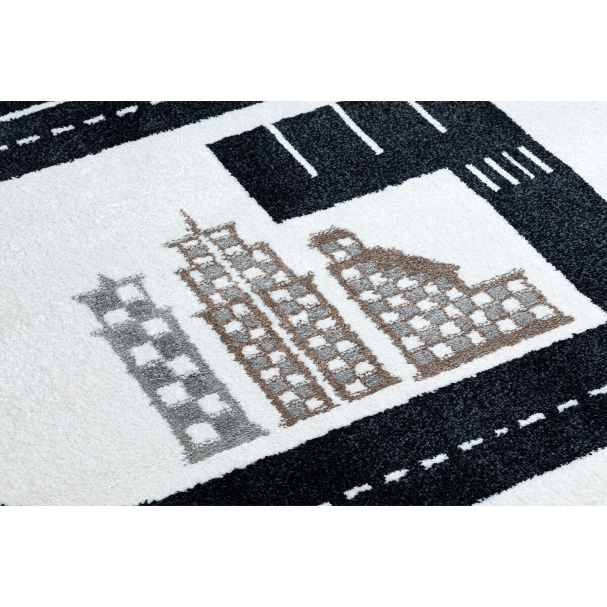 Dywan FUN Track dla dzieci, ulica, miasto 120x170 cm