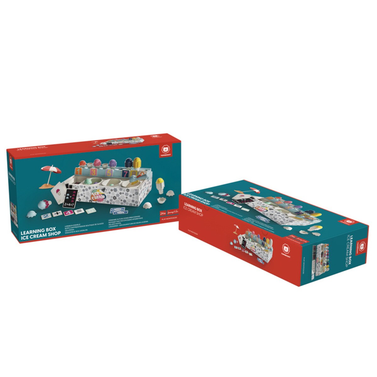 Lodziarnia - zabawka matematyczna dla dzieci 36 mies.+ Top Bright