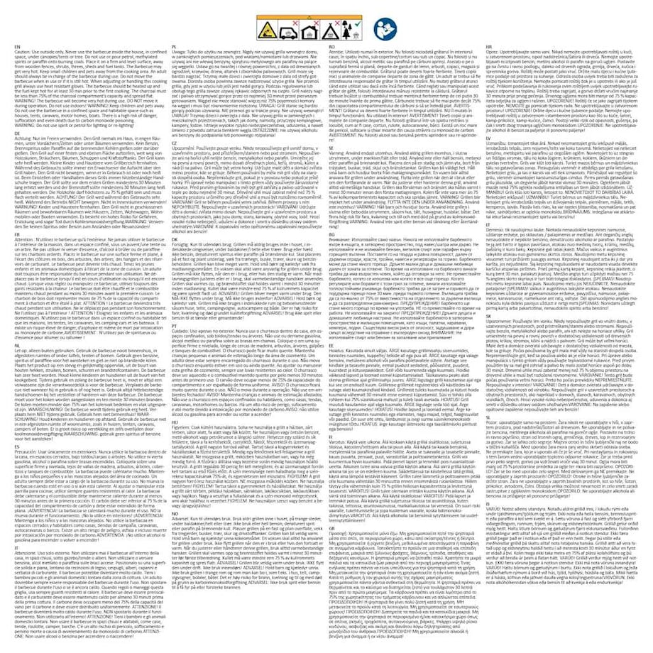 vidaXL Palenisko i grill 2-w-1, 34 x 34 x 48 cm, stal