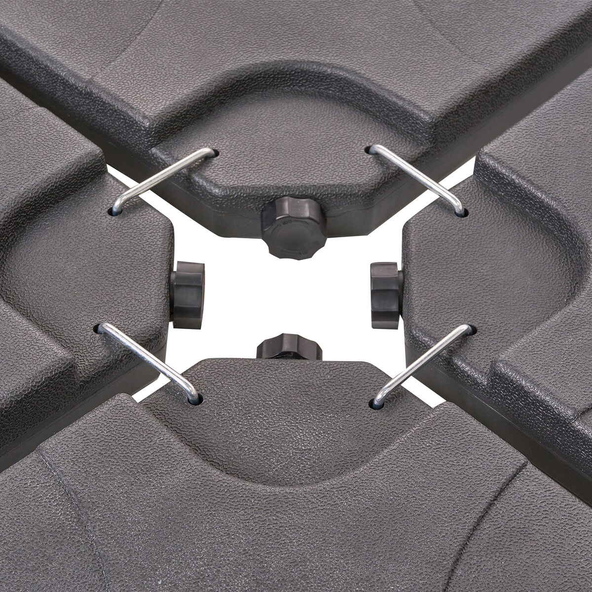 Podstawa do parasola CARIA Czarny Kwadratowy 9 kg