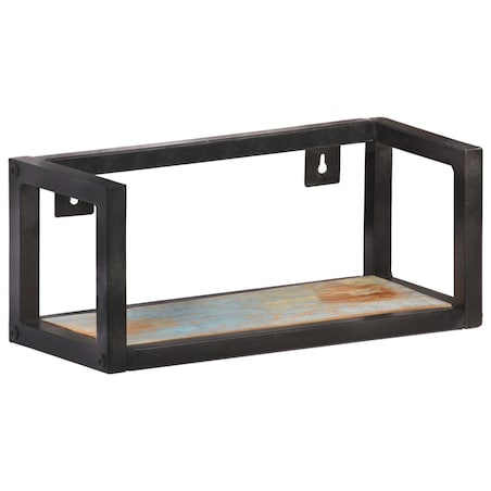 vidaXL Półki ścienne, 2 szt., 40 cm, lite drewno z odzysku