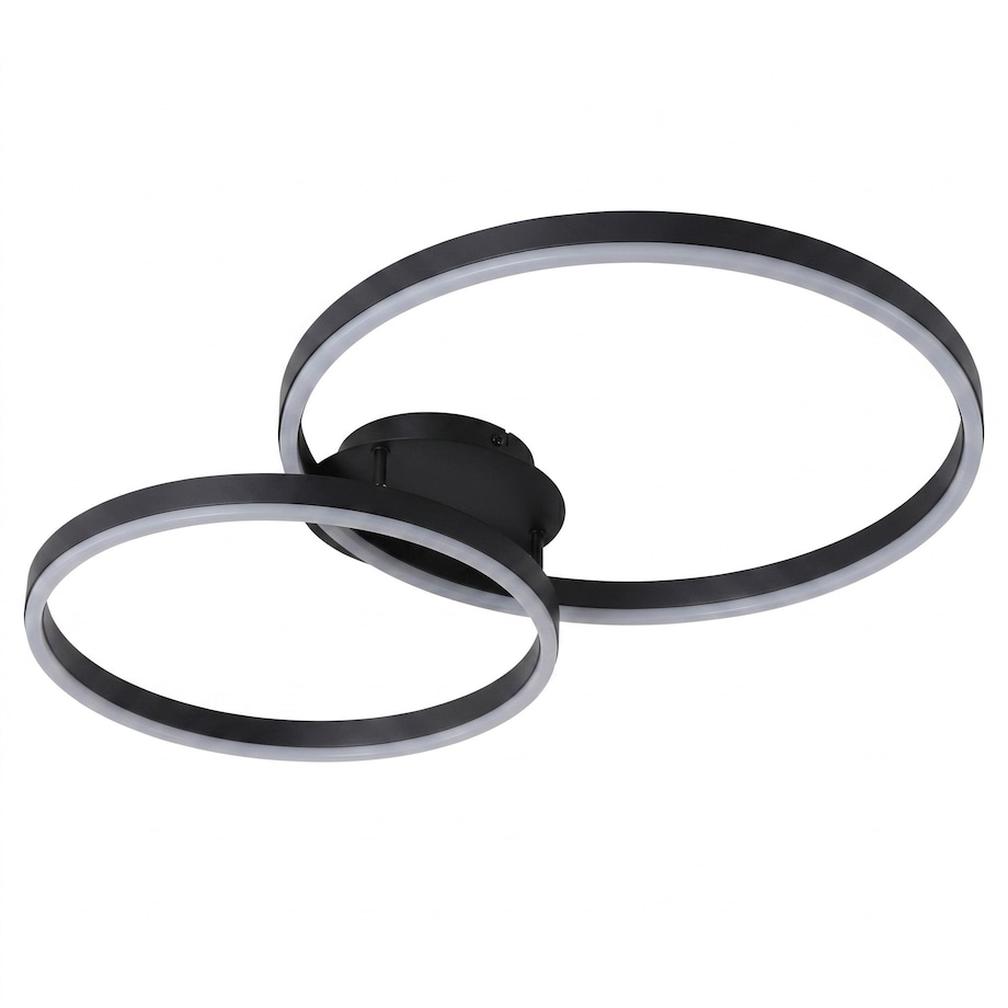 Lampa Sufitowa Swe061-C Led Czarny, Metal, Tworzywo Sztuczne