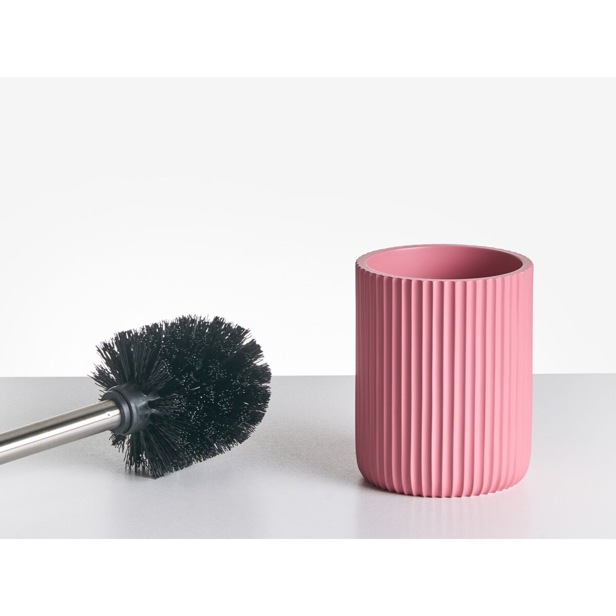 Zestaw akcesoriów łazienkowych 5 elementów CAMANA Różowy