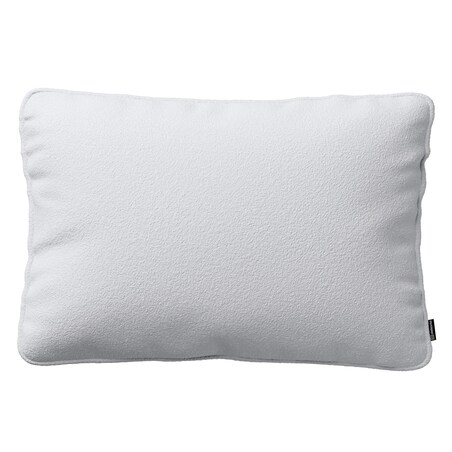 Poszewka Gabi na poduszkę prostokątna 60x40 biała bukla