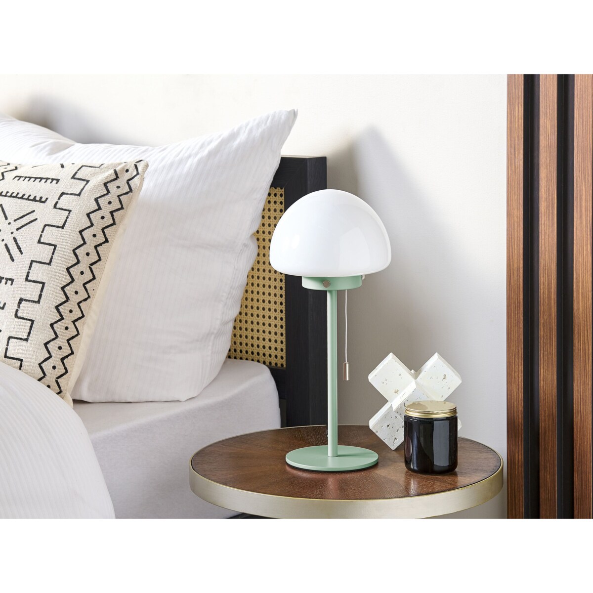 Lampa stołowa zielona MORUGA