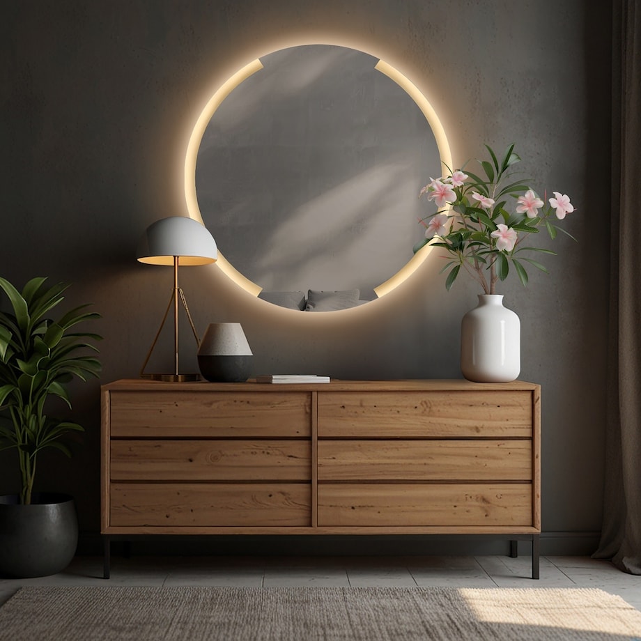 Lustro łazienkowe z podświetleniem ELIF LED I