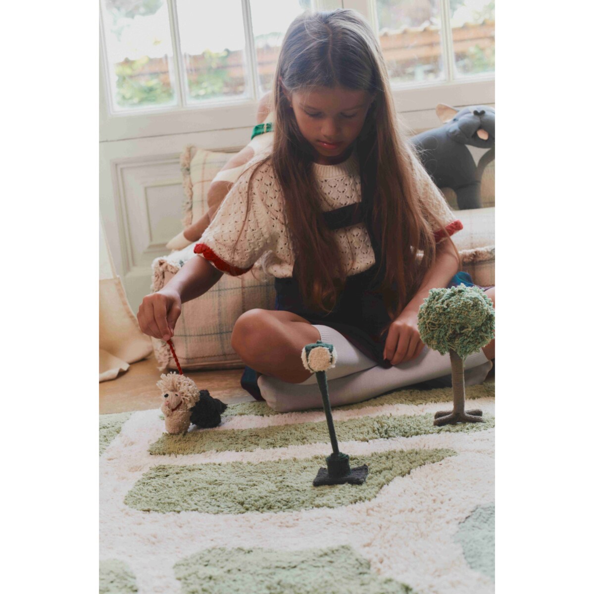 Dywan Bawełniany Hyde Park, 90×130 cm Wouf Wouf, Lorena Canals