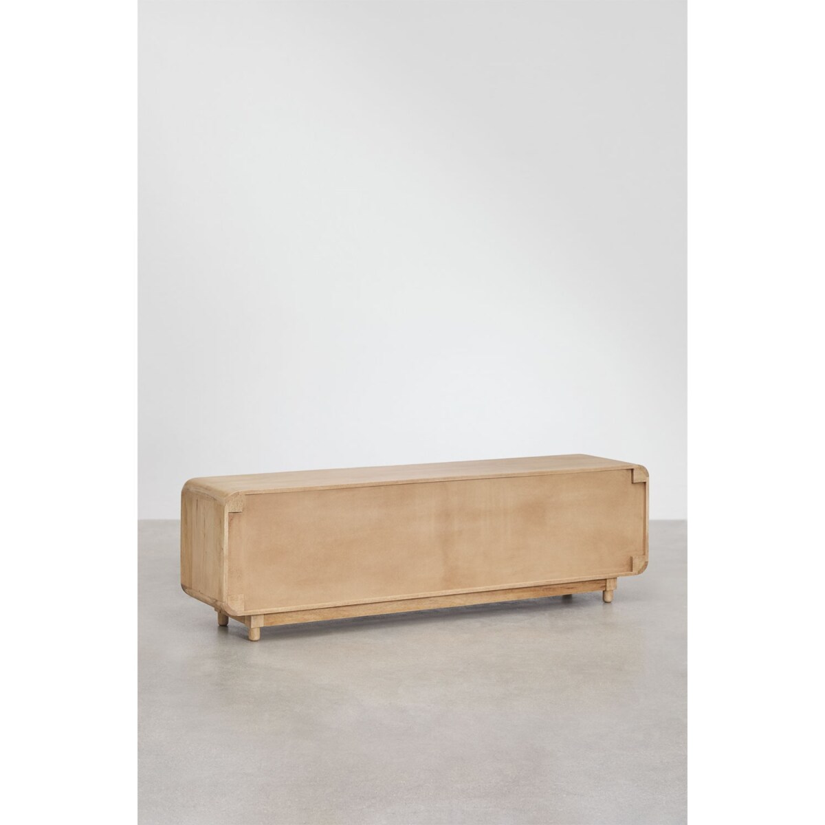 Szafka RTV z drewna mango Joel 180x40 cm